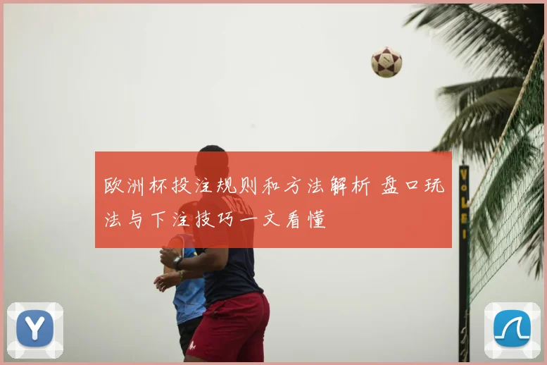 欧洲杯投注规则和方法解析 盘口玩法与下注技巧一文看懂